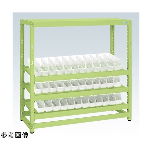 RKラック(コンテナ付/傾斜棚タイプ)W