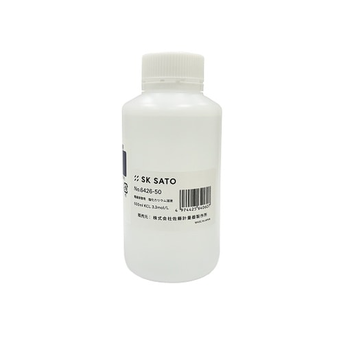 電極保管用 塩化カリウム溶液 500mL