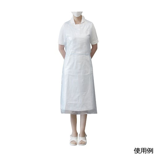 PEエプロン優 ロング ブルー 1ケース