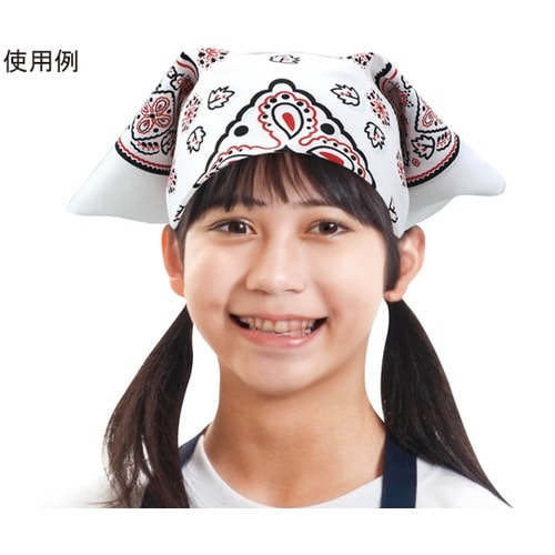 バンダナ三角巾 白 50577