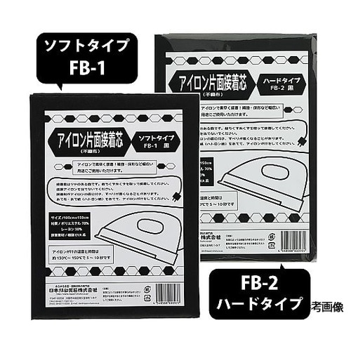 不織布片面接着芯 薄手 100cm×1.