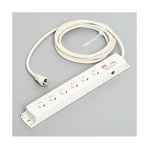 引掛OAタップ6個口コード付 KC121