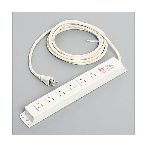 平刃OAタップ6個口コード付 KC123