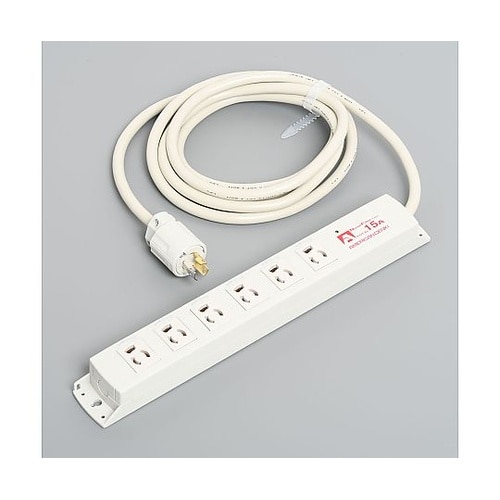 抜止OAタップ6個口コード付 KC133