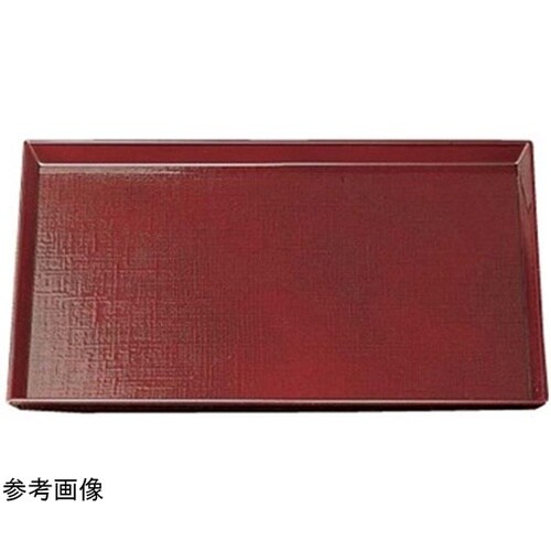 A)8.5寸長角布目盆 溜SL 8−00