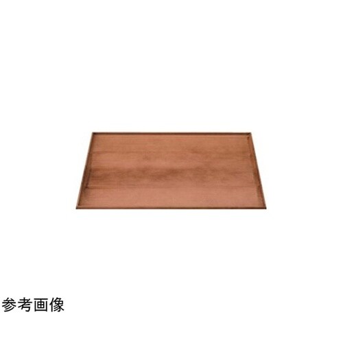 A)尺4隅丸長手盆 和柾目弱SL 8−0