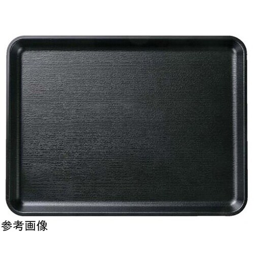 TA)尺3柾木目長角トレー 艶消黒弱SL