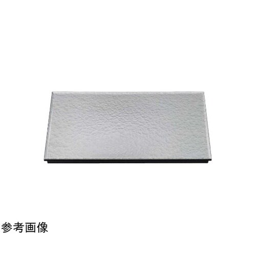 TA)尺4長角フラットプレート 銀アクア