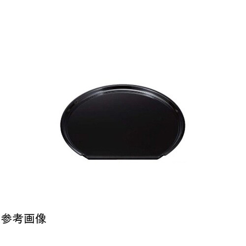 A)尺5半月フライト盆 黒SLタタキ 8