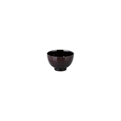 TA)φ114四季汁椀 新溜内黒 8−0
