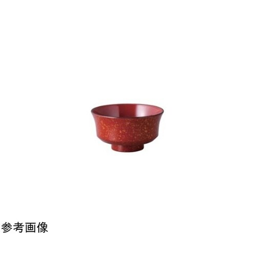 TA)φ121新天竜寺汁椀 朱津軽内朱
