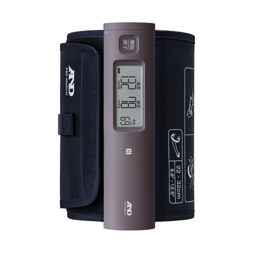 医≫上腕式血圧計 パープル UA−1100N