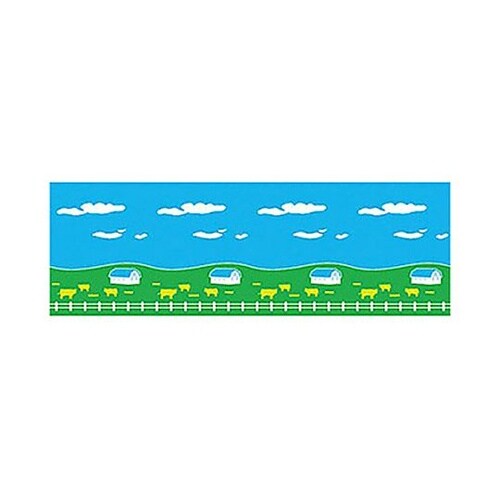 年間タイトルポップ ビニール幕 草原(牧