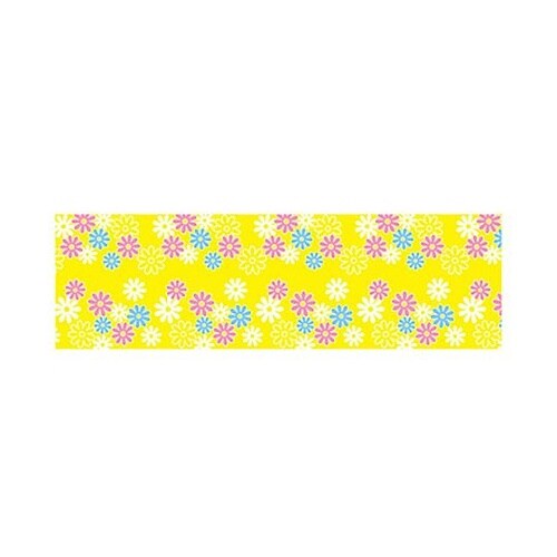 年間タイトルポップ ビニール幕 花柄イメ