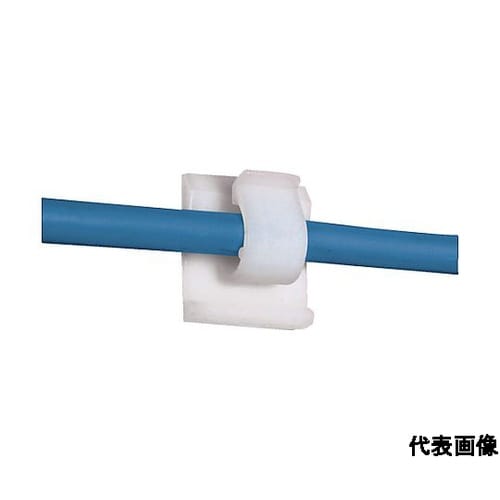 固定具 コードクリップ ゴム系粘着テープ