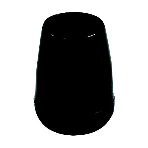 イス脚キャップバラパイプ用黒丸12.7m
