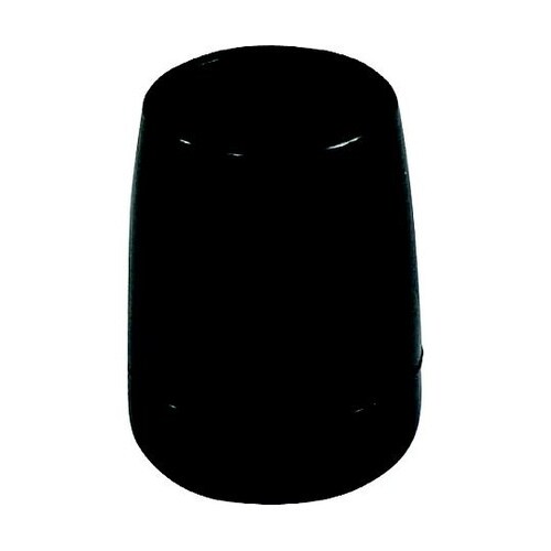 イス脚キャップバラパイプ用 黒丸15mm