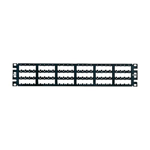 高密度モジュラーパッチパネル枠 72ポー