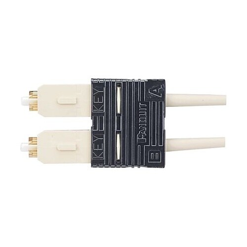 研磨済みSC光コネクタ デュプレックス