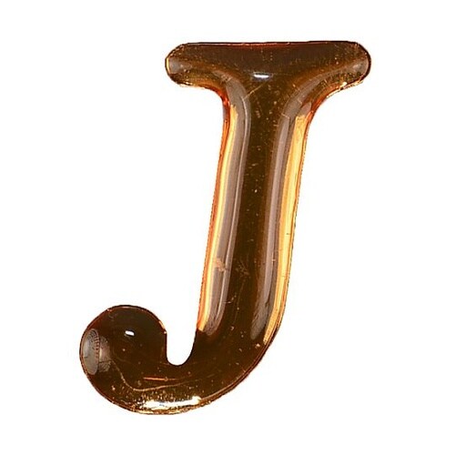 クリスタルメタル文字 ゴールド J 天地