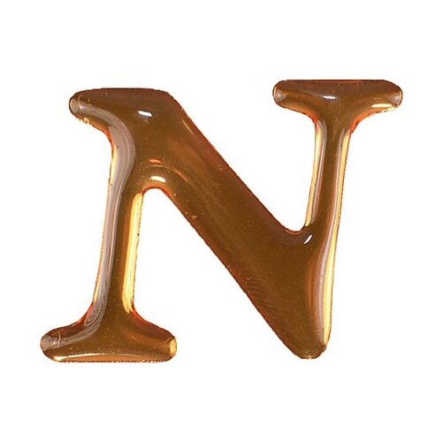 クリスタルメタル文字 ゴールド N 天地