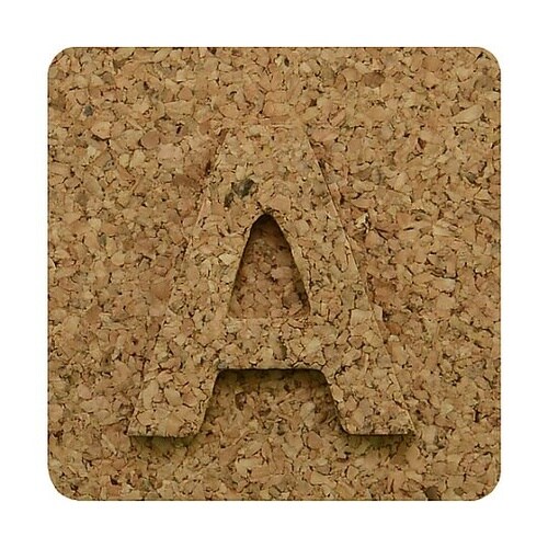 コルク抜文字 A ※ケース販売 KB45