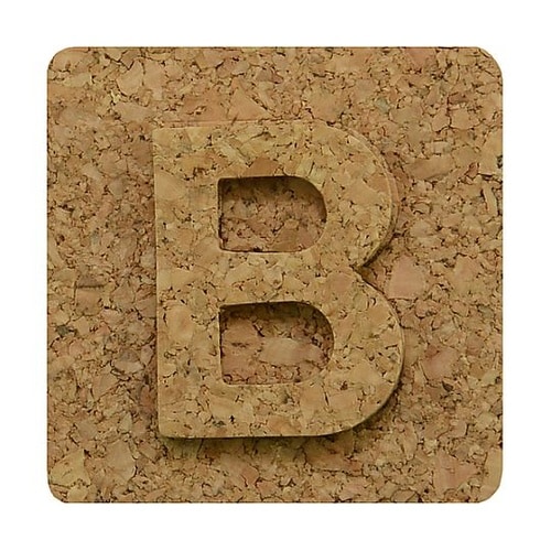 コルク抜文字 B ※ケース販売 KB45