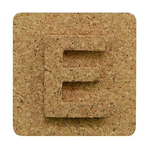コルク抜文字 E ※ケース販売 KB45