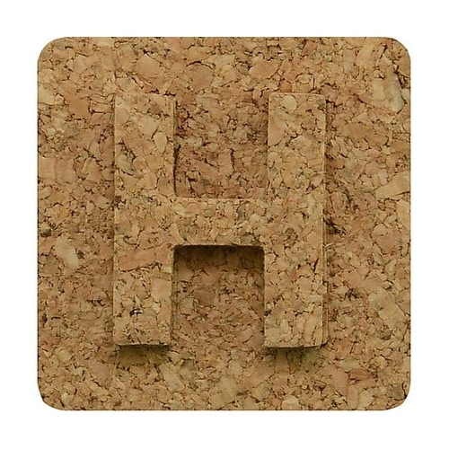 コルク抜文字 H ※ケース販売 KB45