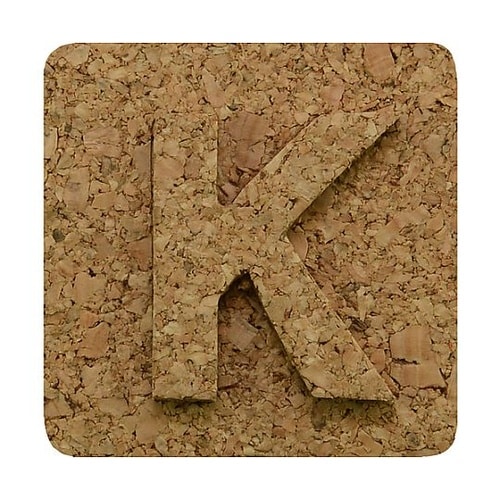 コルク抜文字 K ※ケース販売 KB45