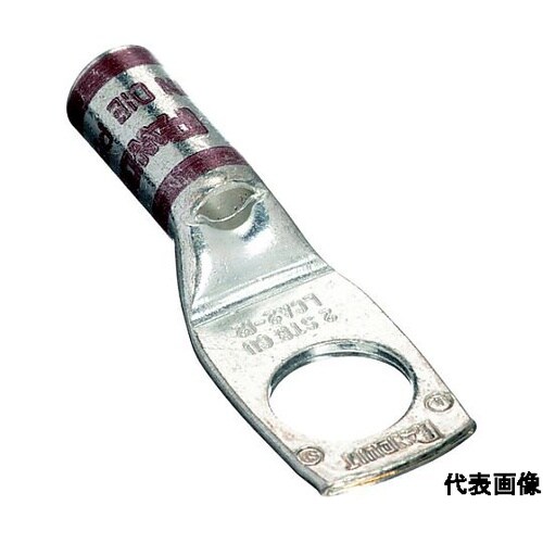 銅製圧縮端子 1穴 電線サイズ AWG2