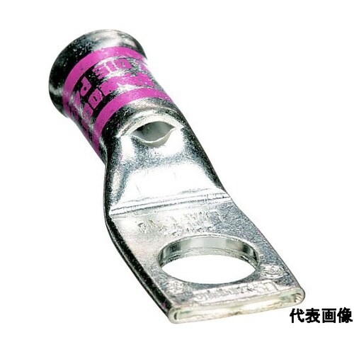 銅製圧縮端子 1穴 漏斗状電線挿入口 電