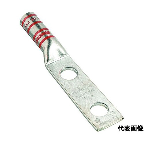 銅製圧縮端子 2穴 電線サイズ AWG3