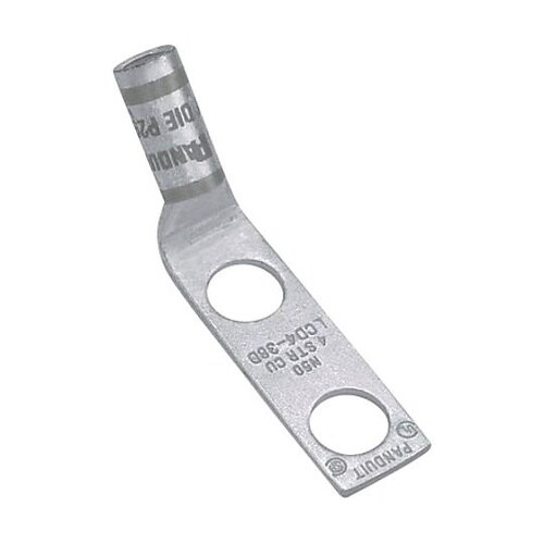銅製圧縮端子 2穴 AWG 1/0 取付