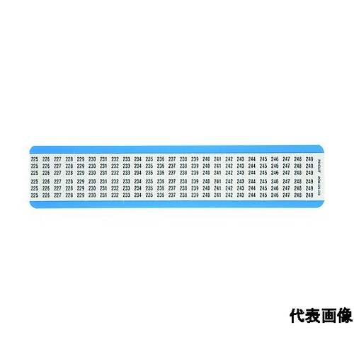 ワイヤーマーカー ビニルクロス 表示文字