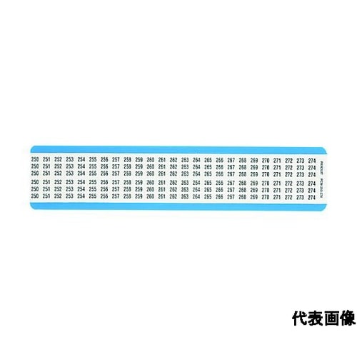 ワイヤーマーカー ビニルクロス 表示文字