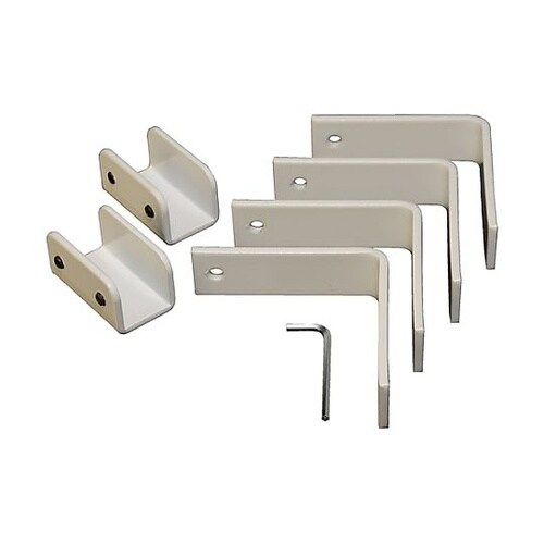パーテーション用スタンド白80×80×2