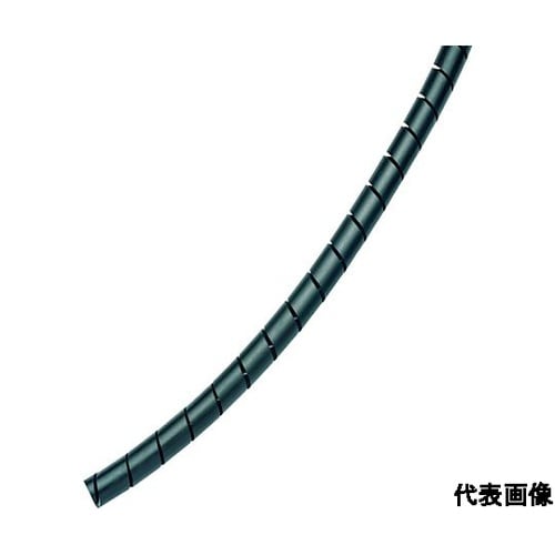 スパイラルラッピング ポリエチレン 黒