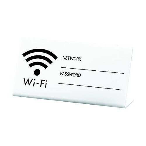 卓上サイン Wi―Fi ※ケース販売 U
