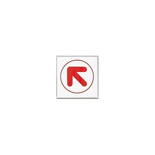 サインプレート 斜め方向指示 ※ケース販