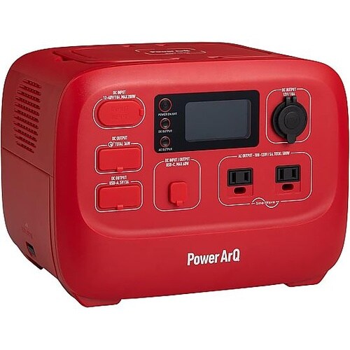 3 ポータブル電源 555Wh レッド