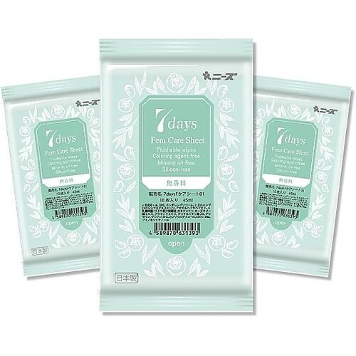 7daysフェムケアシート 無香料 1箱