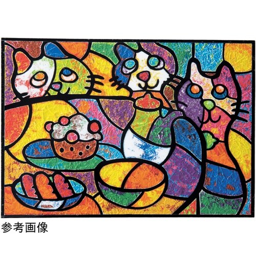 タッチステンドB(プラ額・カッター付)