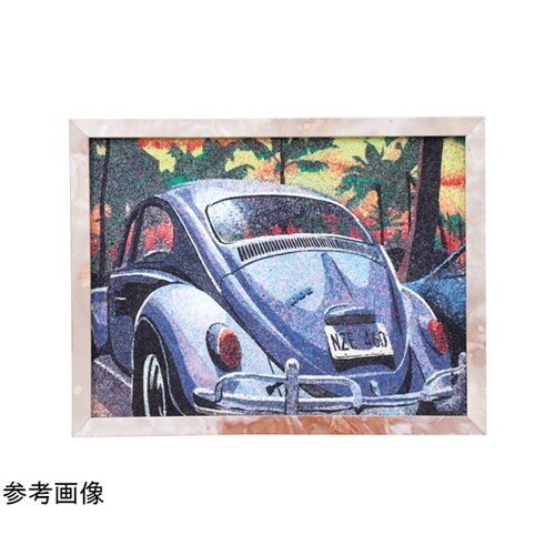 砂絵セットハガキ倍判サイズ 石目調フレー