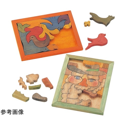 木彫パズル(額・組立済) 31511