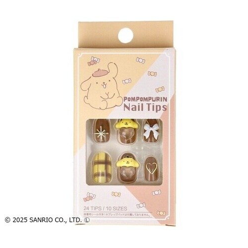 ポムポムプリン ネイルチップ 1パック