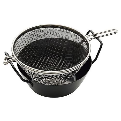 ラバーゼ 鉄揚げ鍋セット 22cm a3