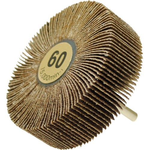 軸付フラップホイール 125×25×6m