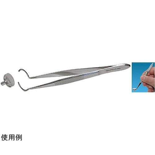 SEM試料台用ピンセット(ステンレスピン