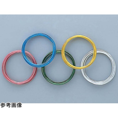 カラーアルミ針金 銀 #14 10m巻